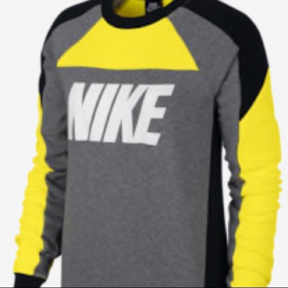 ISO nike Aop mash logo crew or wind breaker - Picture 4 of 6